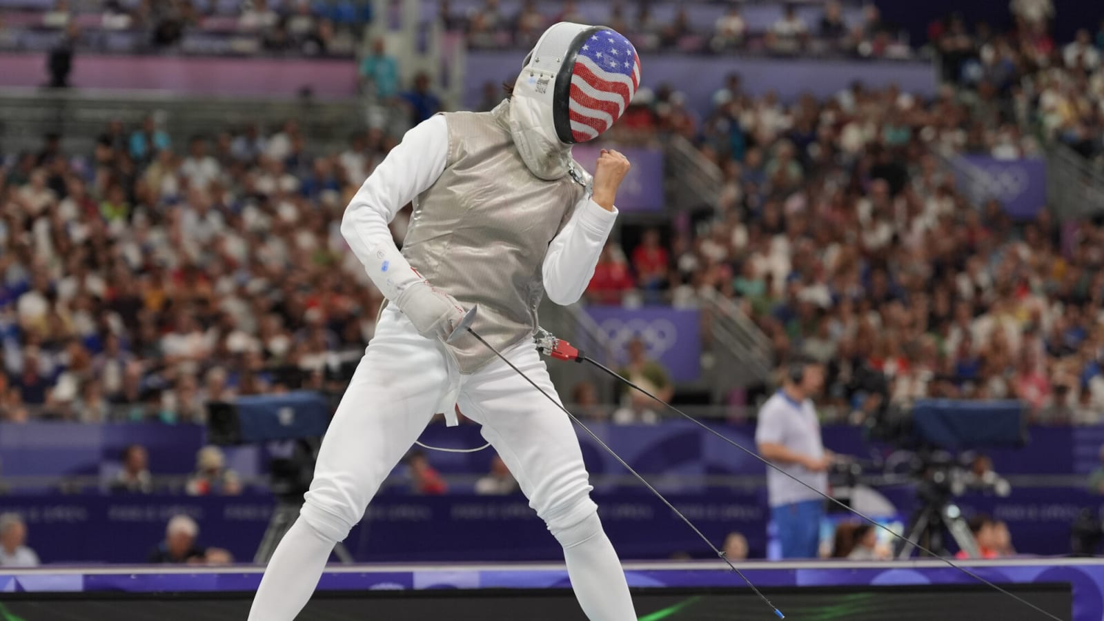 Team USA upsets top-ranked Italy to win first-ever gold in Women’s Foil Fencing at 2024 Olympics