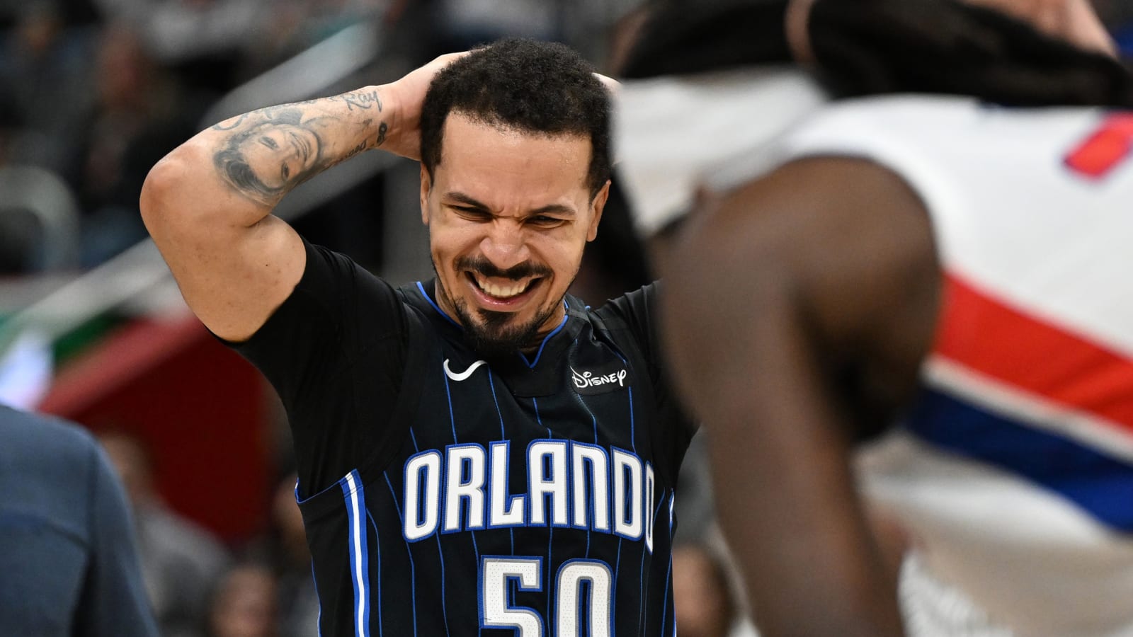 Watch: Magic player visibly crying after NBA rival’s horrifying injury is going viral