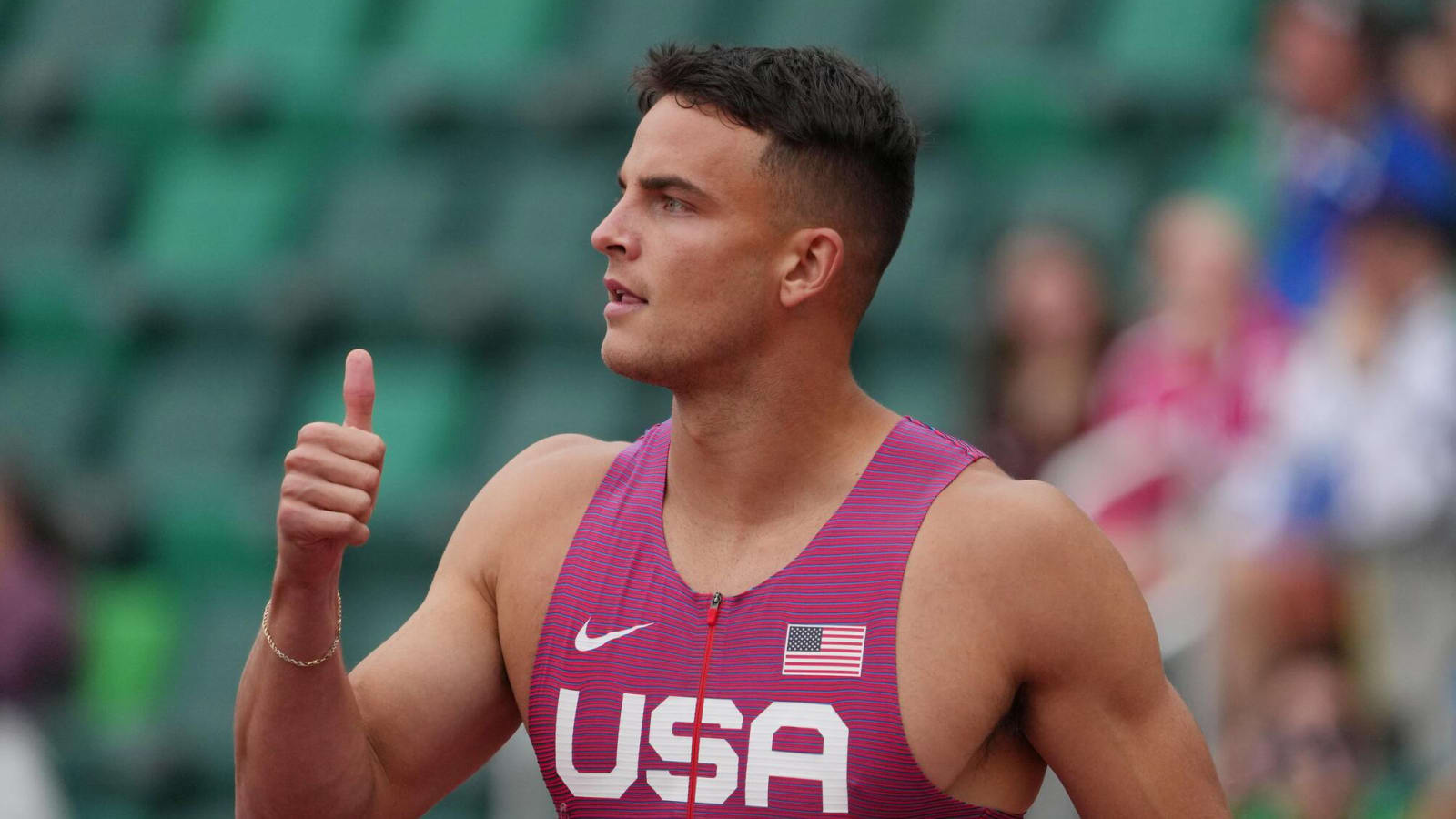 Eagles WR Devon Allen disqualified in finals of 110m hurdles