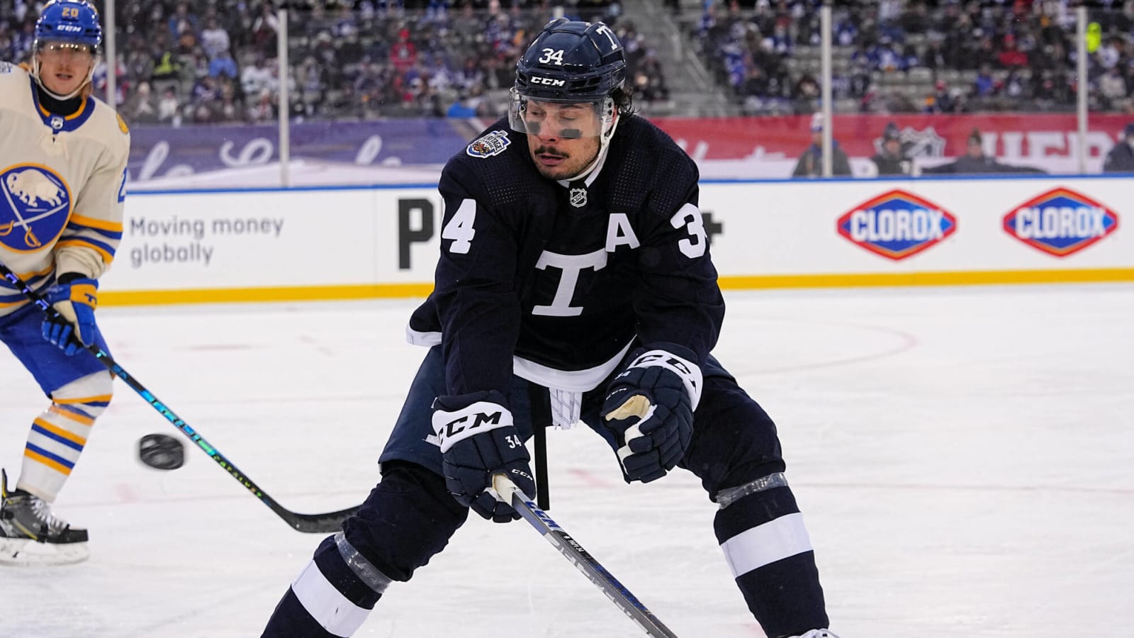 John Vogl on X: Sabres Heritage Classic jersey