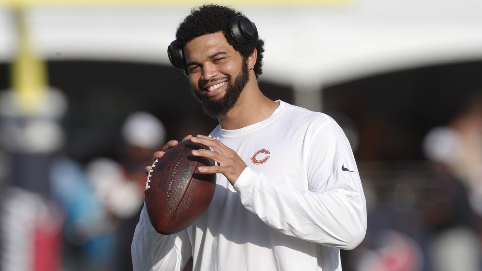 Bears' Caleb Williams shares advice he's received from Tom Brady