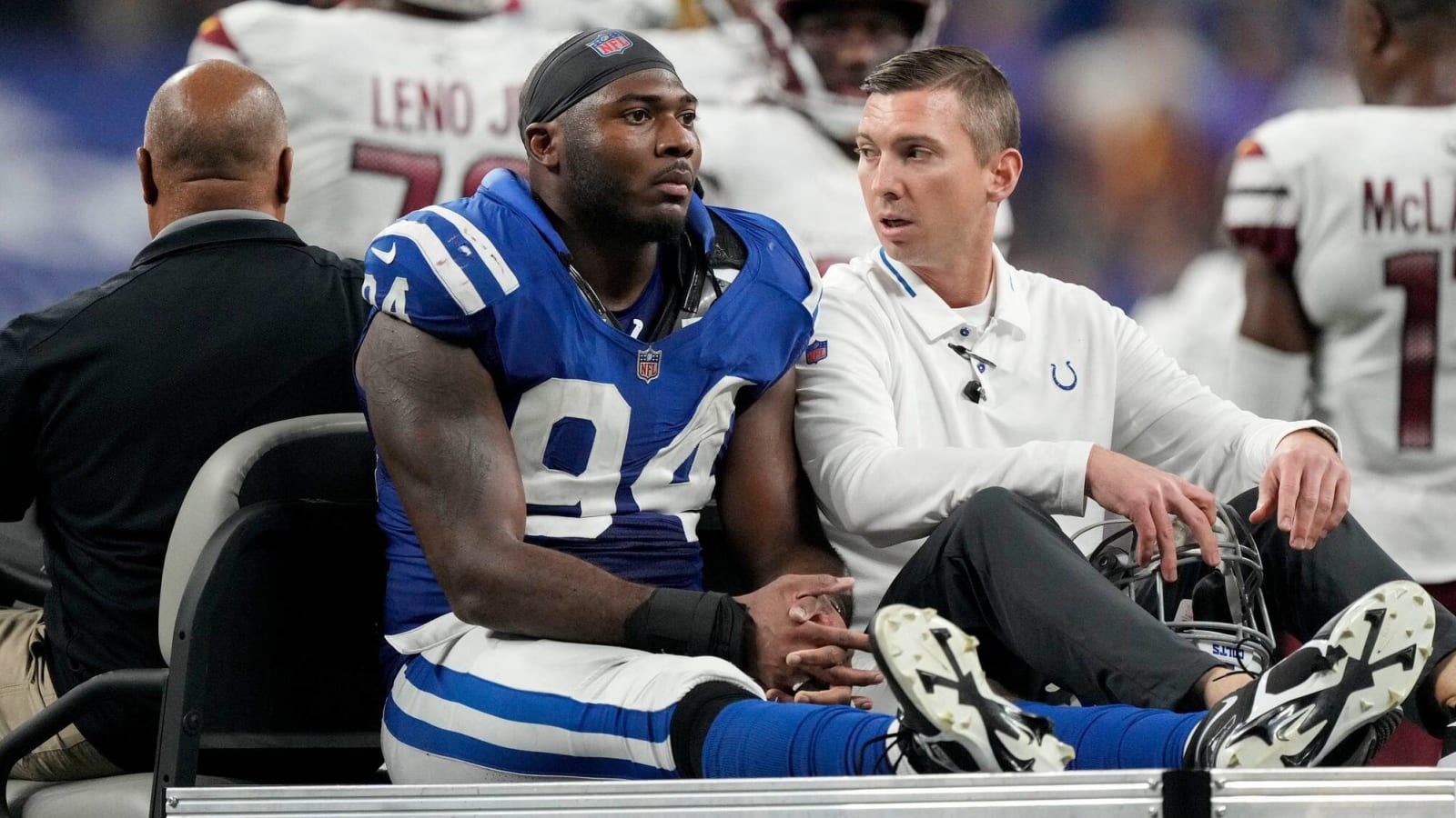 Colts DE Tyquan Lewis done for season with ruptured patellar tendon