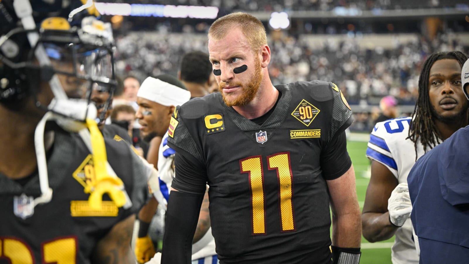 Commanders QB Carson Wentz: 'I've got to be more accurate'