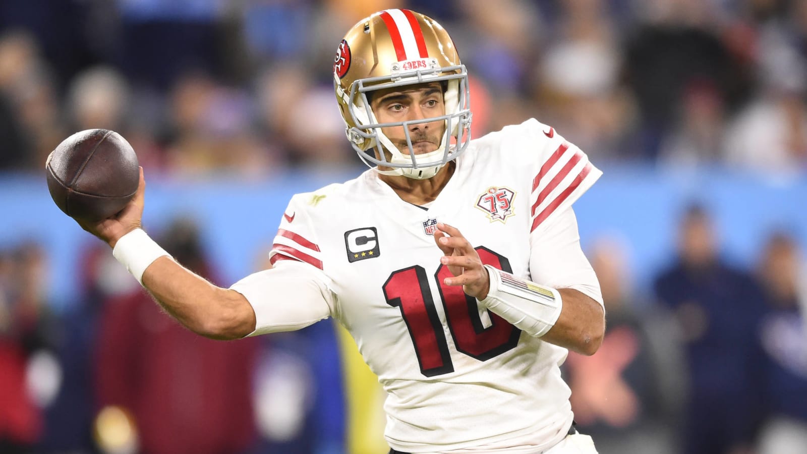 Garoppolo could start vs. Texans despite thumb injury