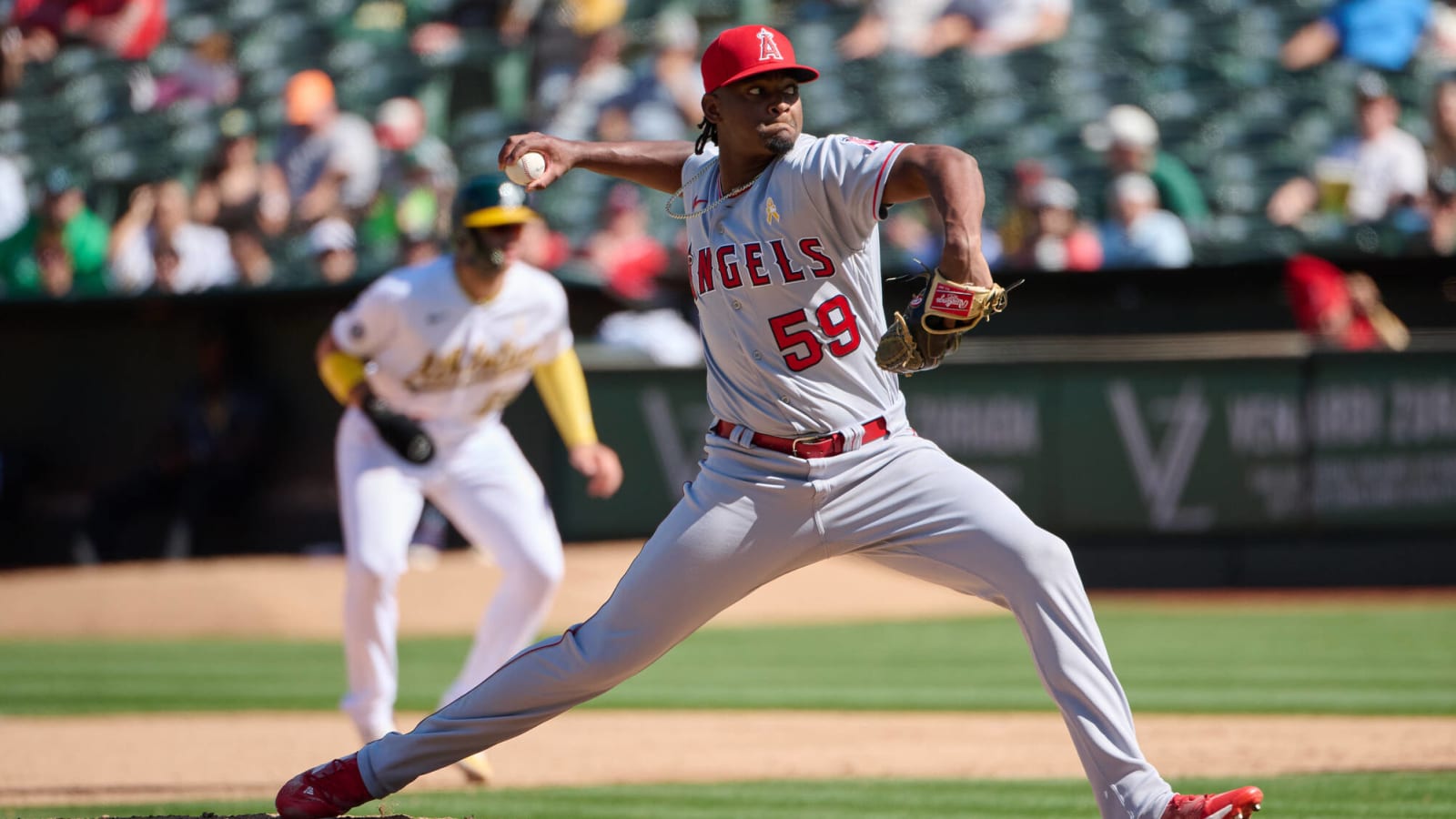  Jose Soriano Being Stretched Out As Starter