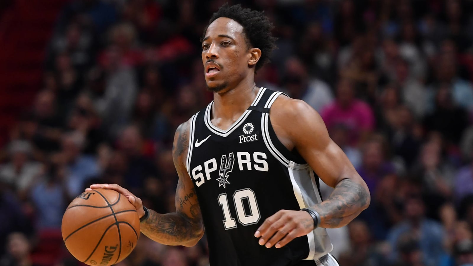 DeMar DeRozan focused on earning playoff spot, not his future with Spurs