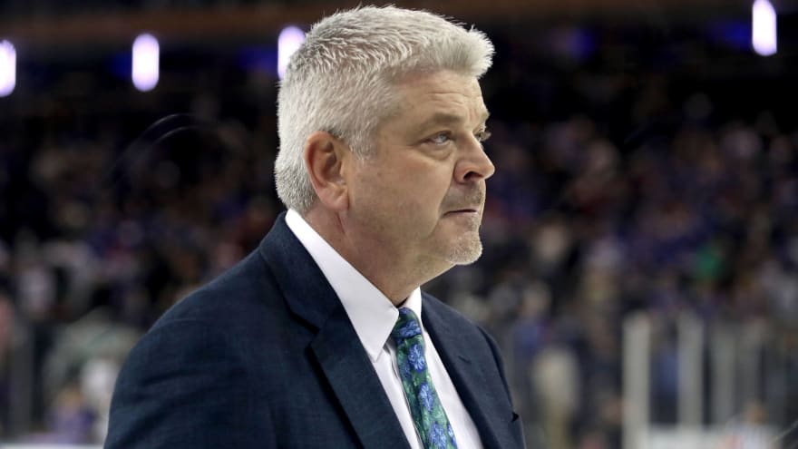 Todd McLellan seen in an airport on a flight to Toronto