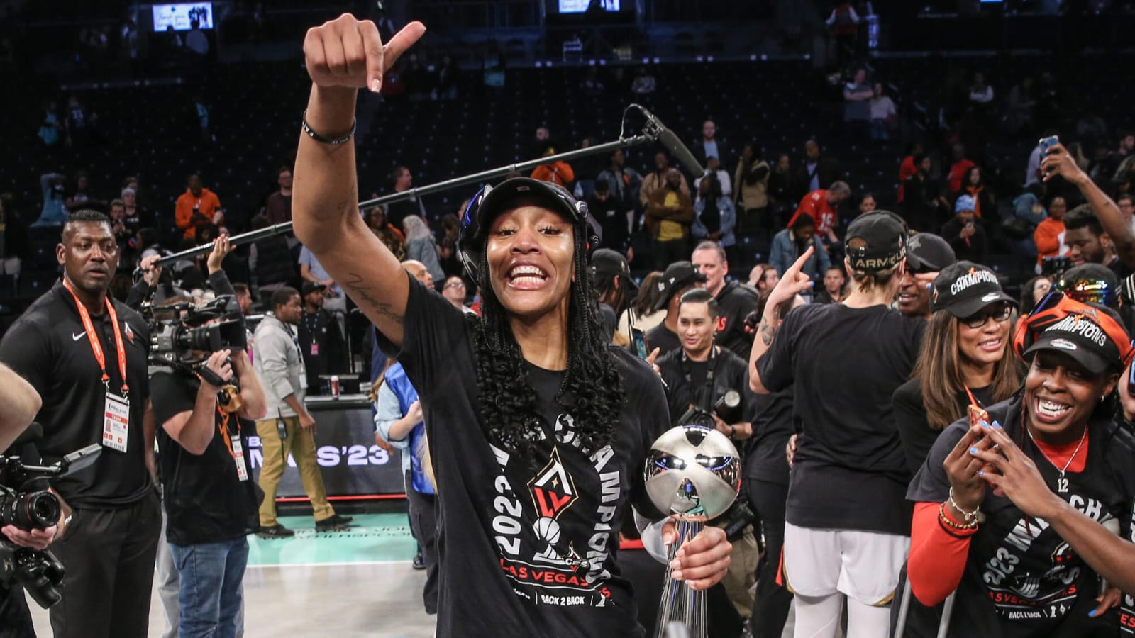 Las Vegas Aces A’ja Wilson Makes WNBA History