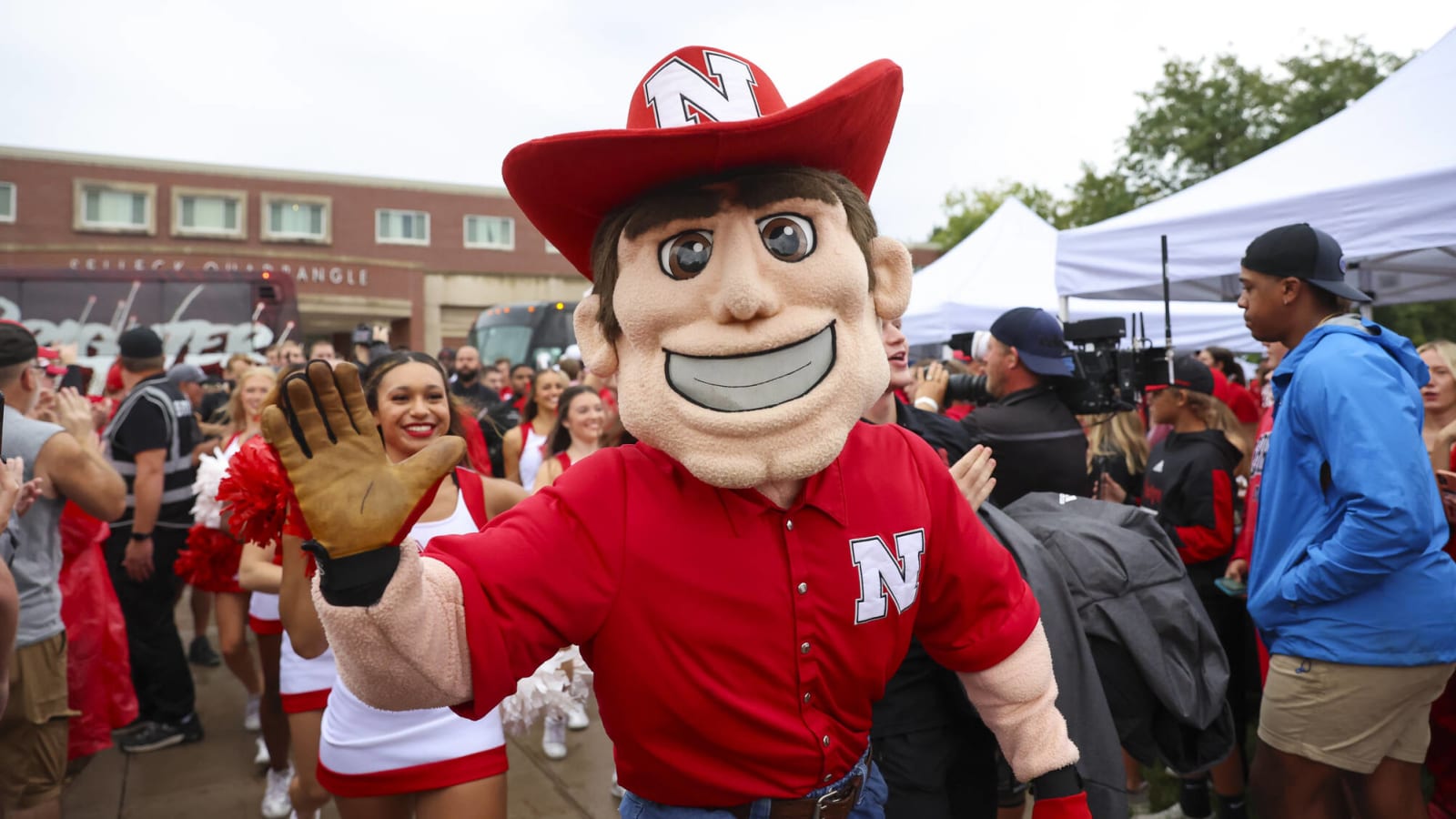 Nebraska's Herbie Husker goes blond in first update in 20 years