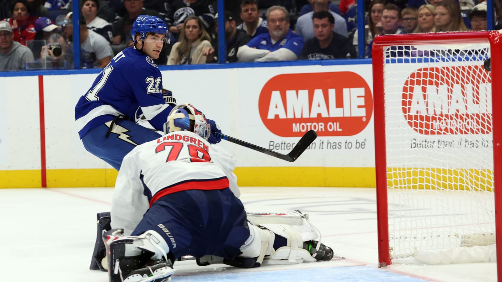 Lindgren’s Own-Goal Highlights Crazy Capitals Win Over Lightning