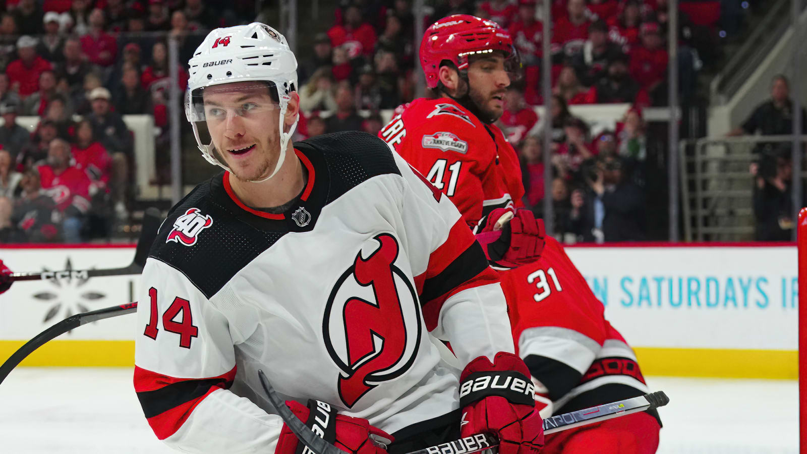 Devils right winger week-to-week with jaw injury