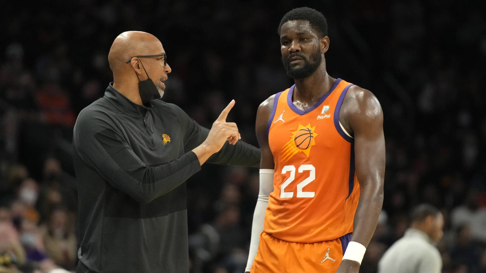 DeAndre Ayton: Relationship with Monty Williams 'back to normal'