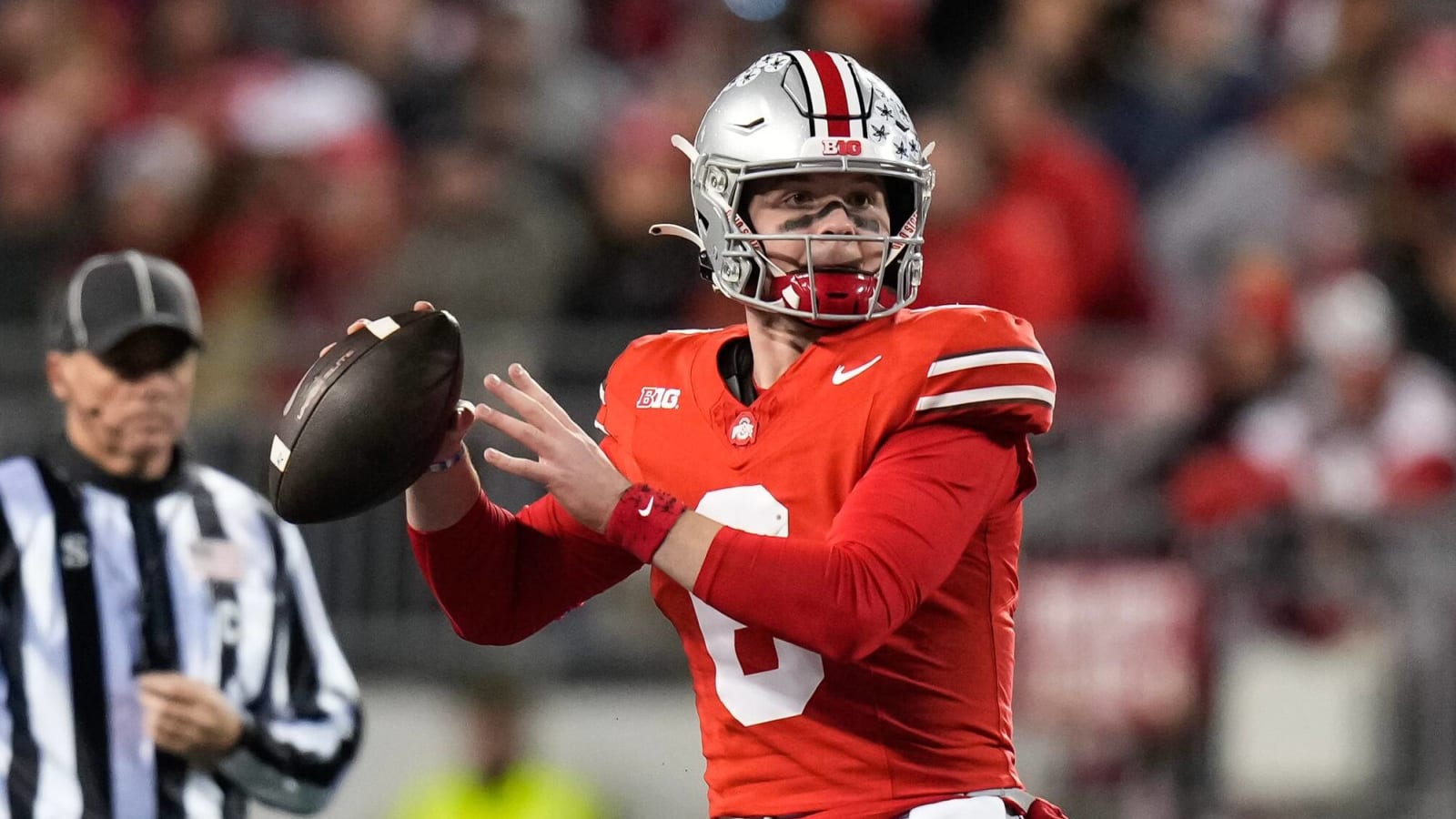 Former Ohio State QB favored to land with Big Ten rival