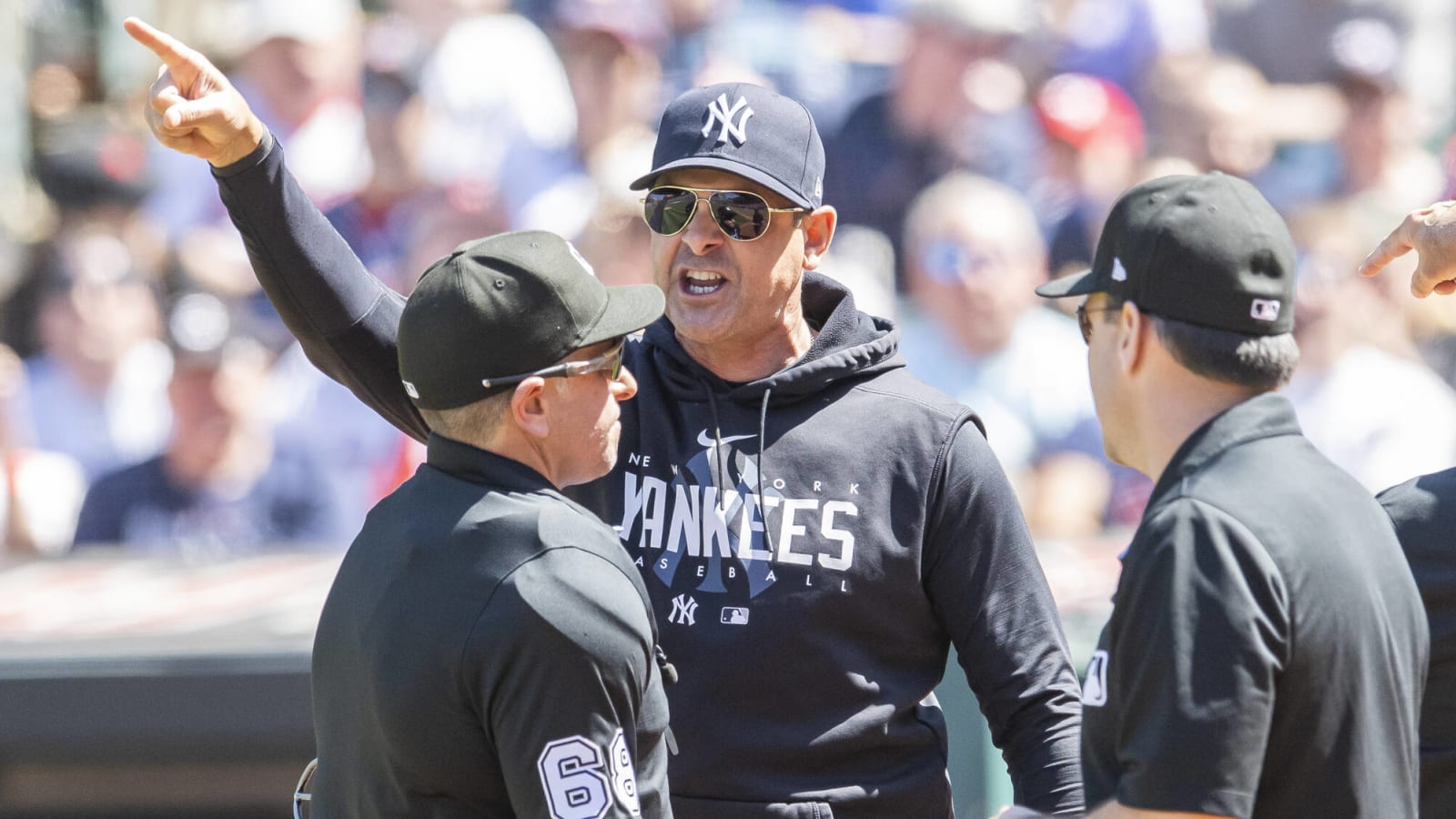 Guardians benefit from controversial review vs. Yanks