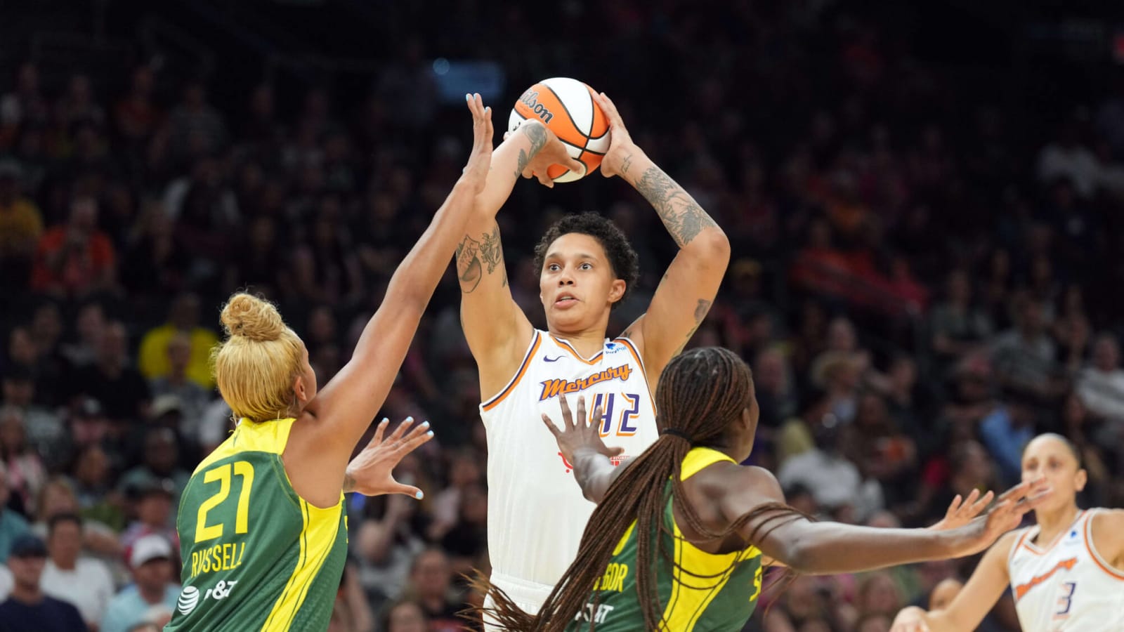 Mercury coach Nate Tibbetts highlights how team will adapt without Brittney Griner