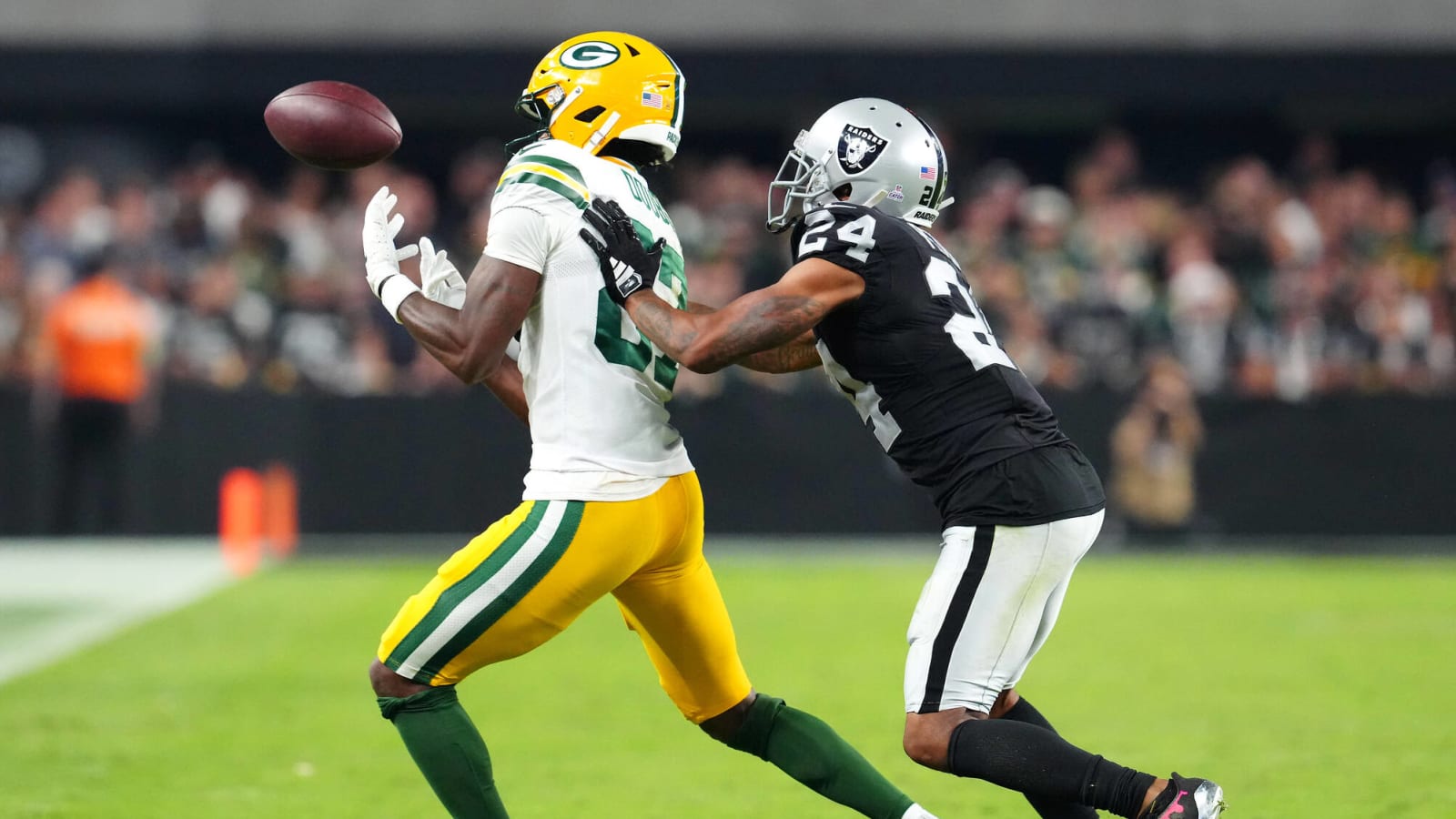 Watch: Raiders' Peters saves TD with controversial dirty tackle