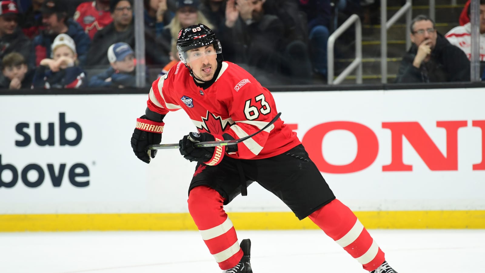 Brad Marchand Burns Tkachuk Brothers Following 4 Nations Championship Win