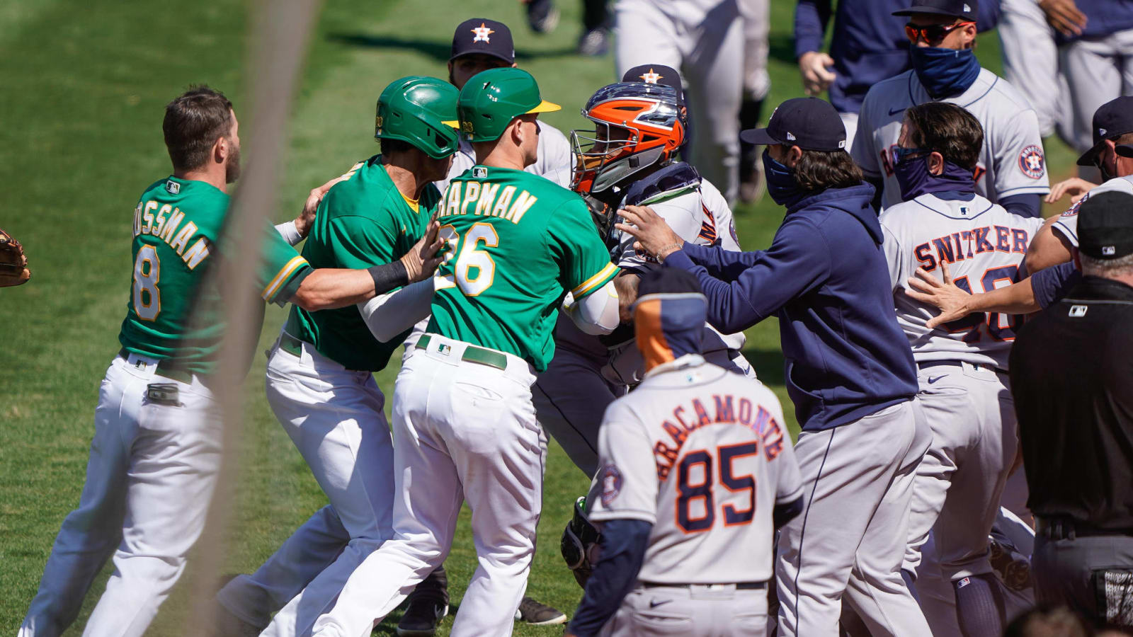 Astros coach suspended 20 games for instigating brawl