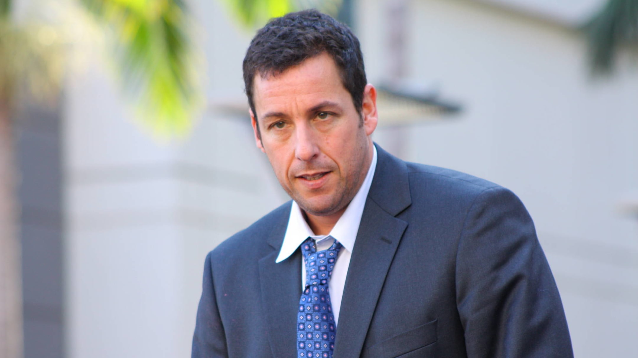 Video of Adam Sandler Playing Pickup Basketball on Long Island in a Big Polo