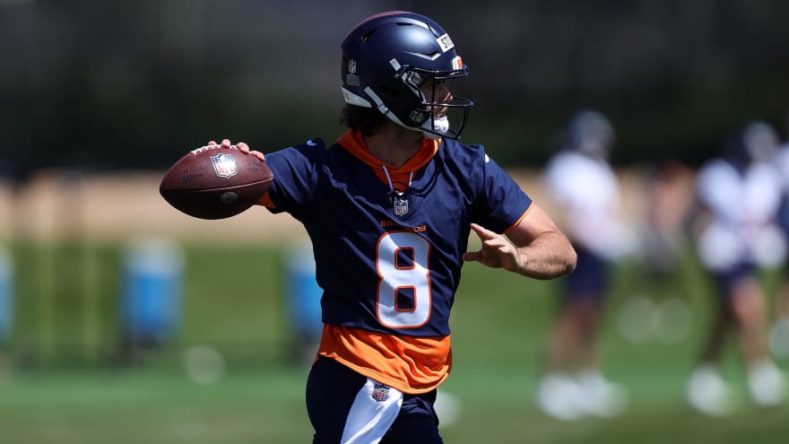 Jarrett Stidham not ready to ‘sit down’ and let someone else take his job as Bo Nix and Zach Wilson eye becoming Broncos’ QB1