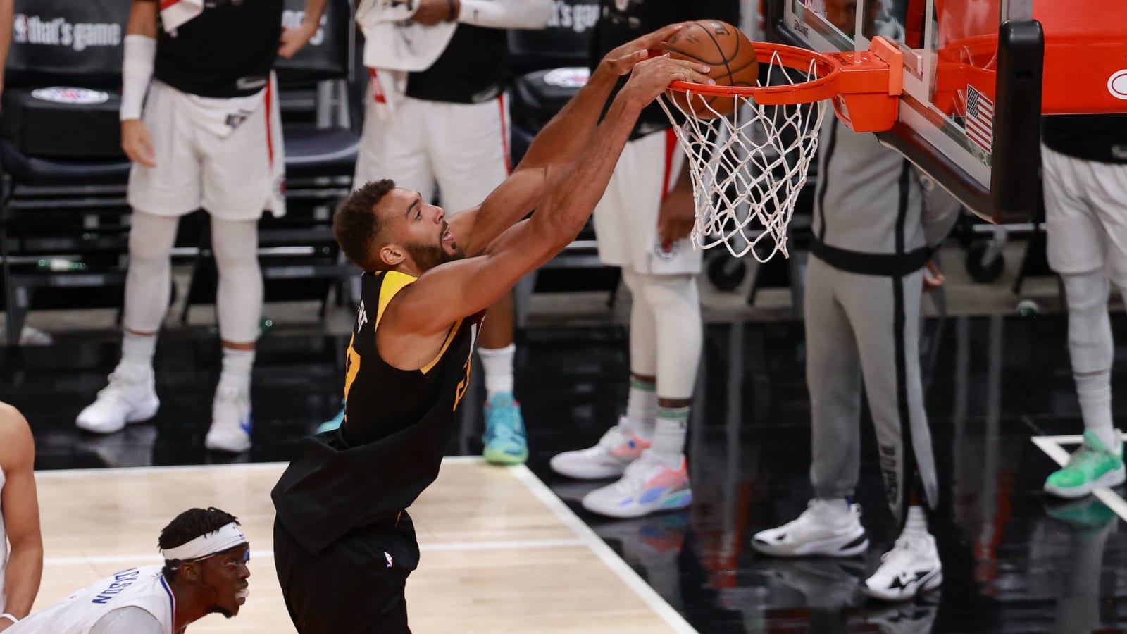 Rudy Gobert sets Jazz record in win over Clippers in Game 2