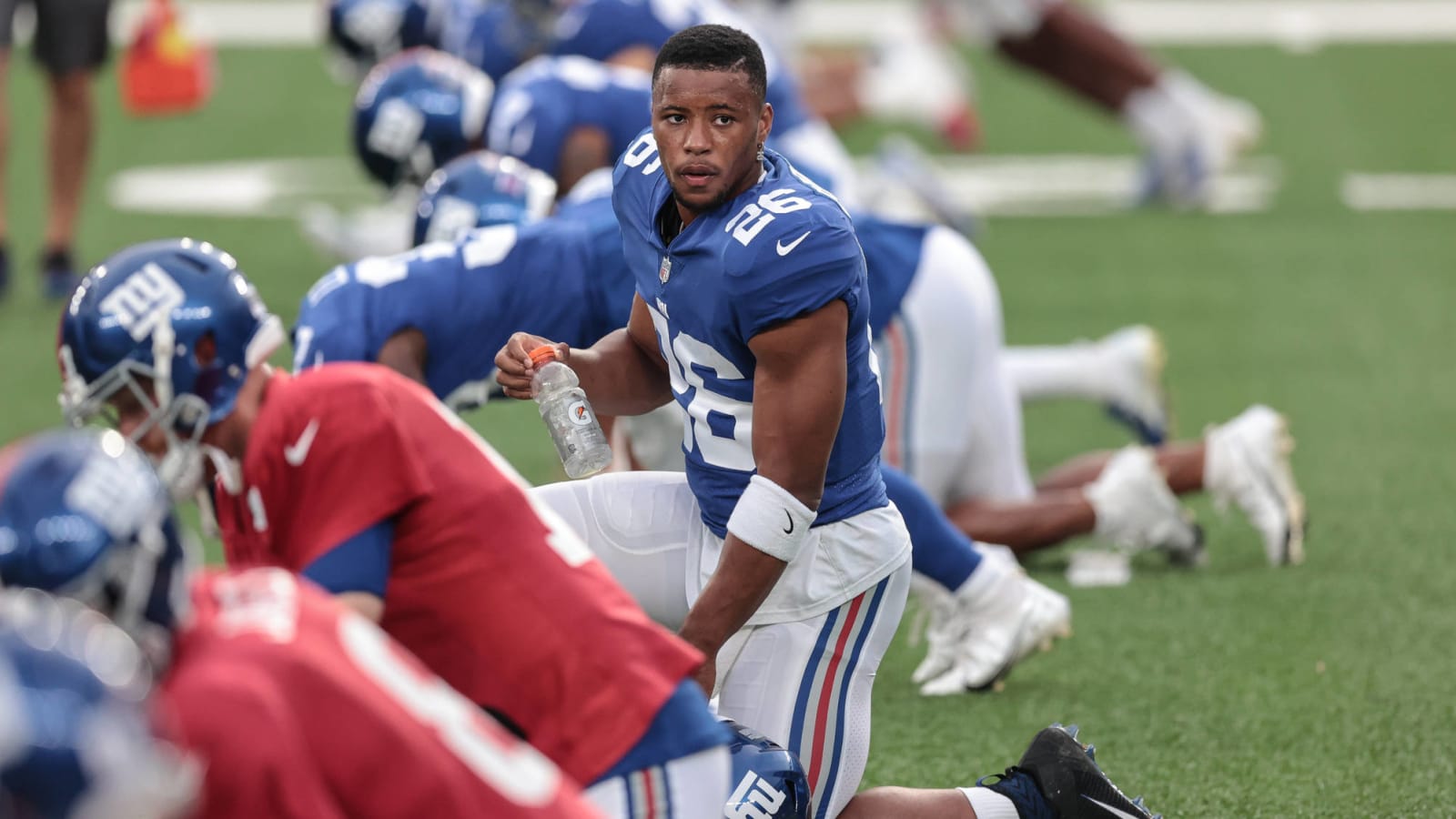Giants RB Saquon Barkley on track to be ready for season