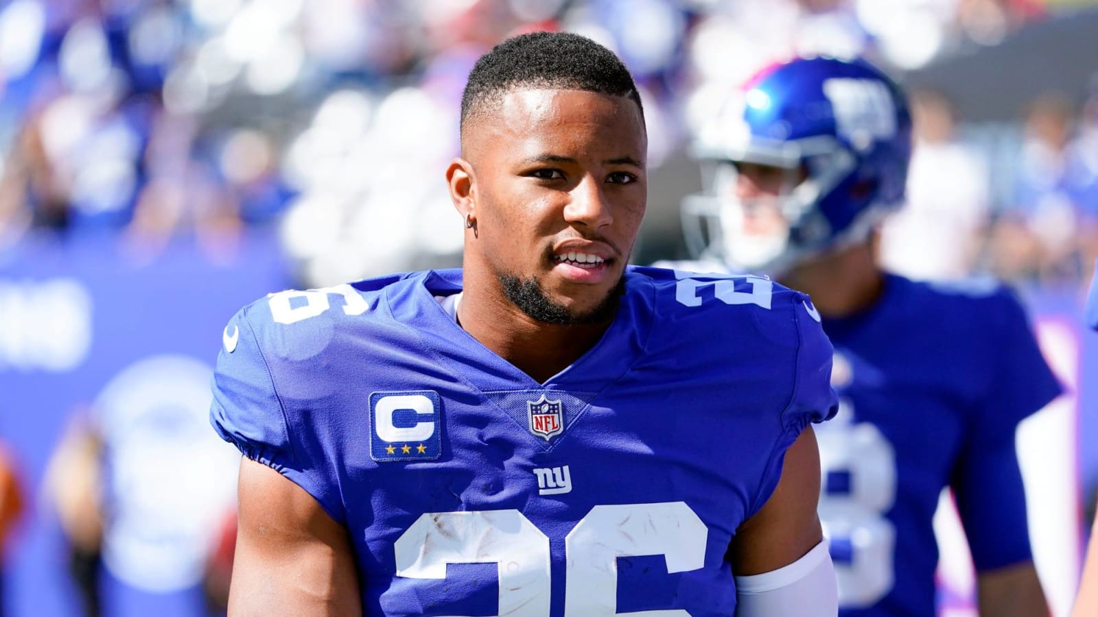Giants' Barkley, Golladay, Toney all miss practice ahead of Panthers game