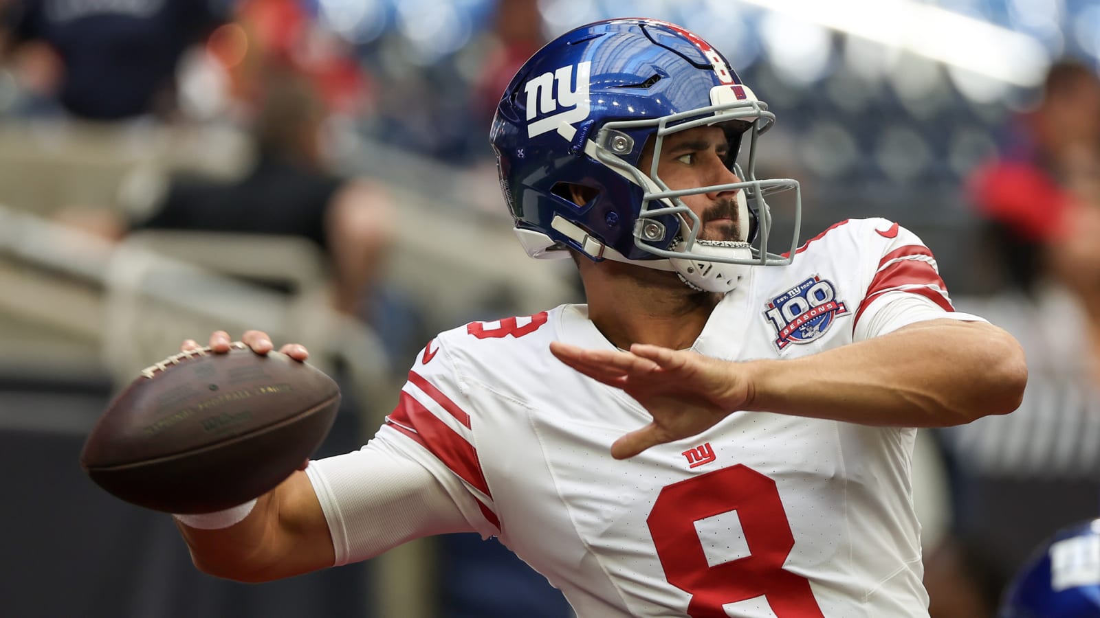 Watch: Daniel Jones throws two INTs in disastrous return