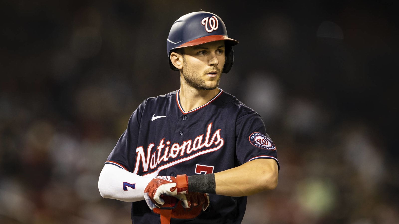 Trea Turner of Team USA is given a Gatorade bath during a post