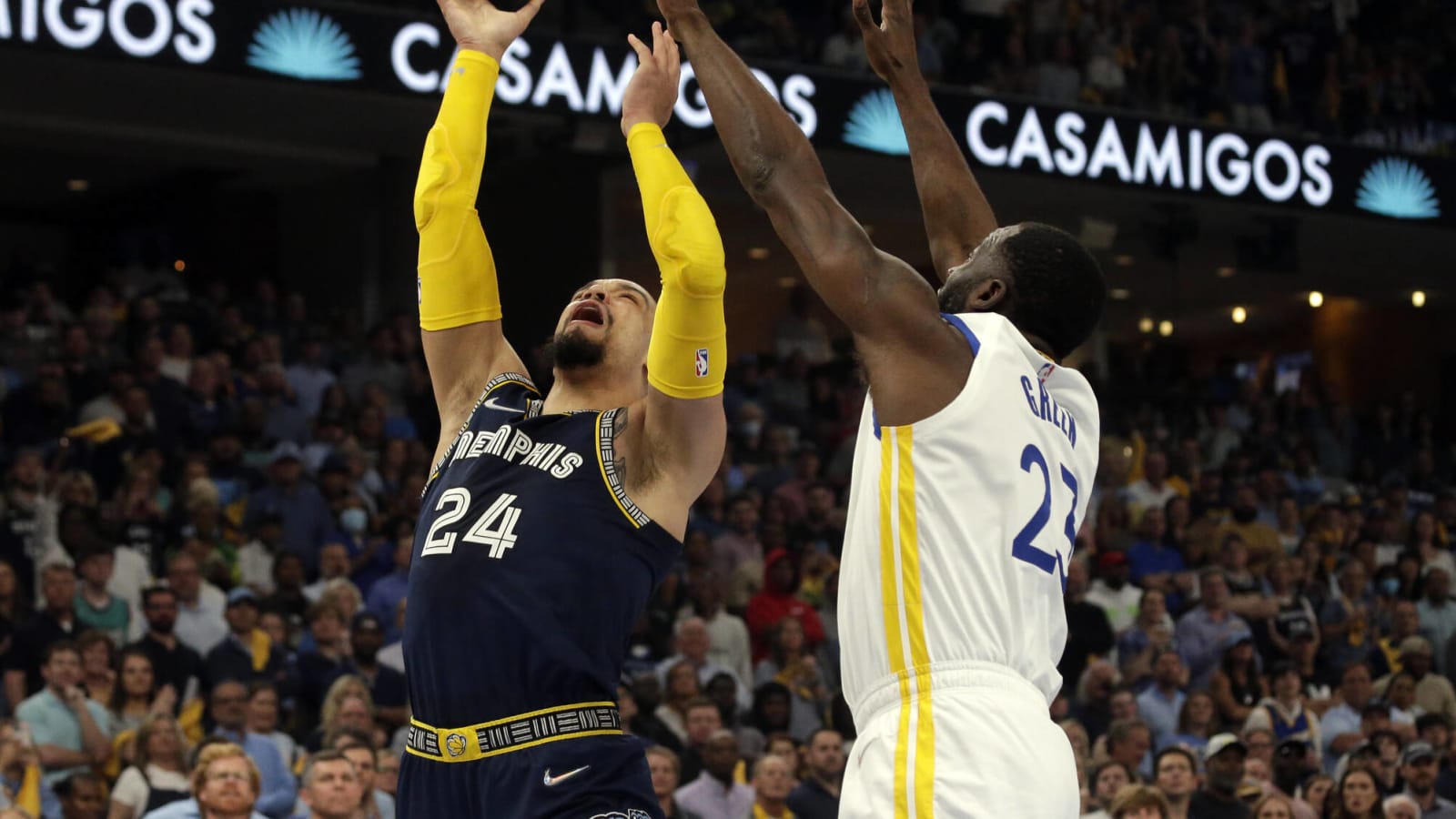 Warriors' Draymond Green and Grizzlies' Dillon Brooks continue war of words