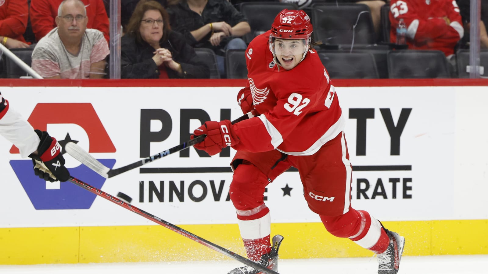 Red Wing Recall Marco Kasper from Grand Rapids