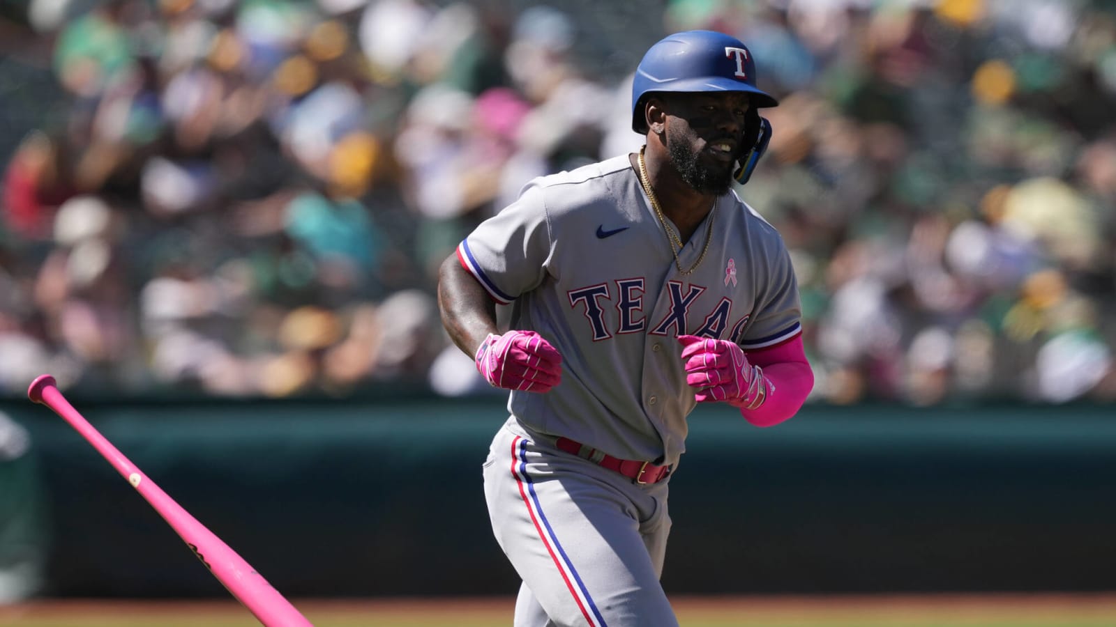 Watch: A's fan catches two HR balls