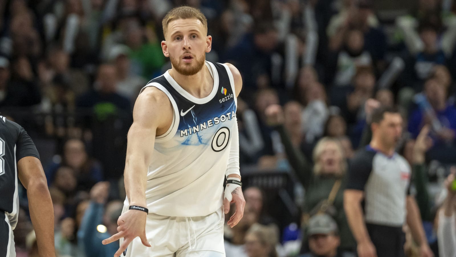 Huge Pistons-Timberwolves fight spills into stands