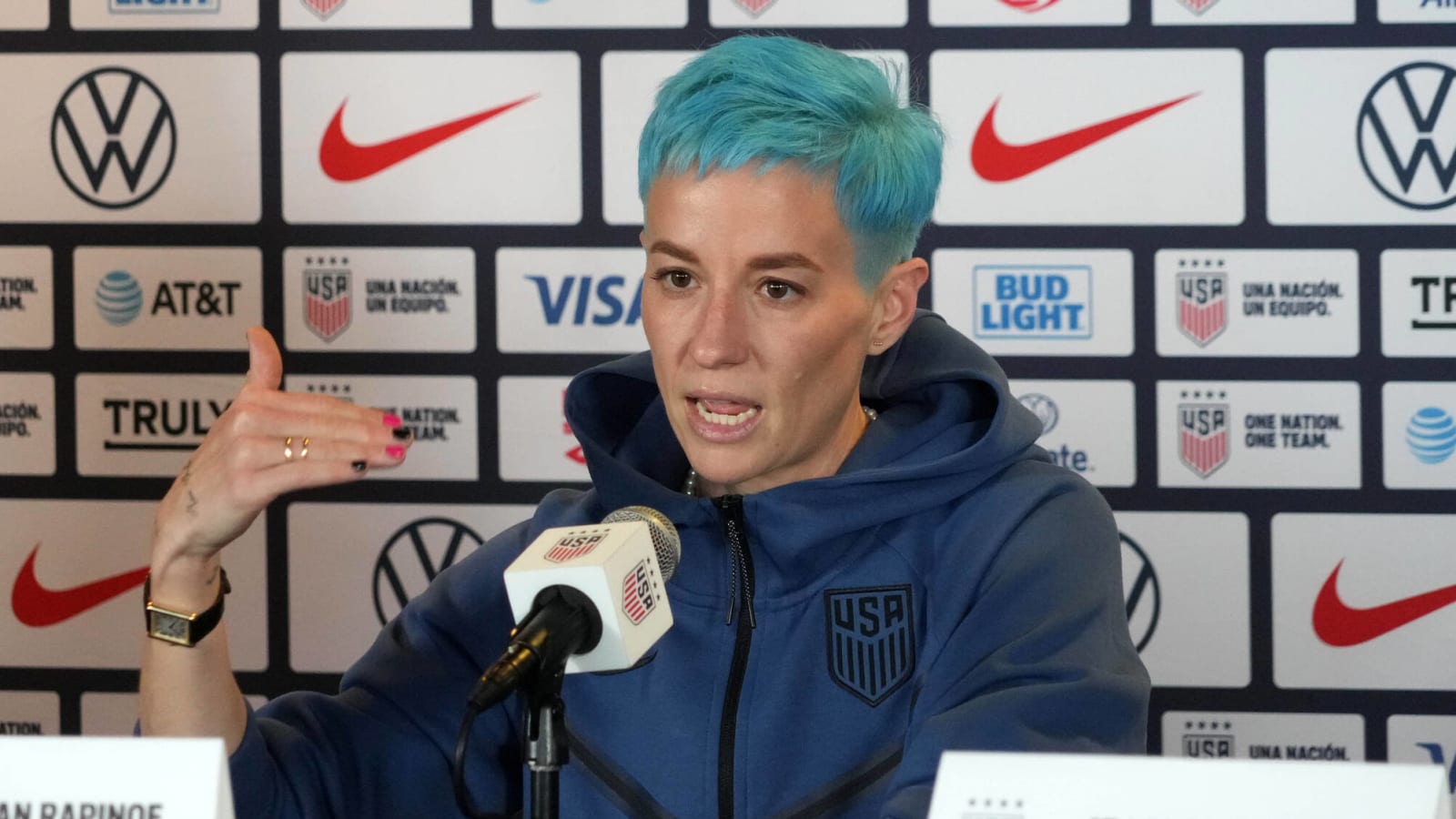 Rapinoe believes impending retirement will help USWNT at WC