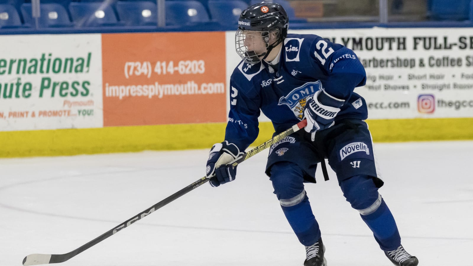 Montreal Canadiens select Saku Koivu’s son Aatos Koivu No. 70 overall