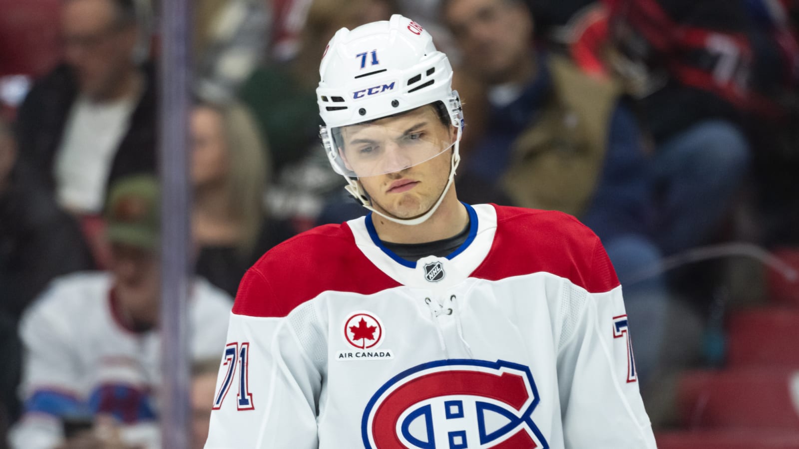 Canadiens have set asking price in Jake Evans trade