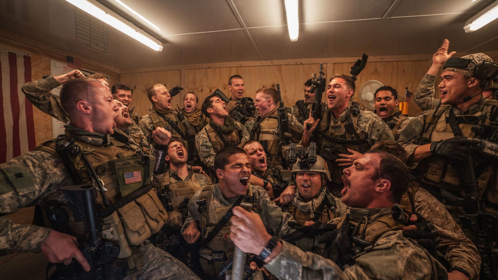 The cast of &#39;Warfare&#39; are "branded for life" after getting matching tattoos