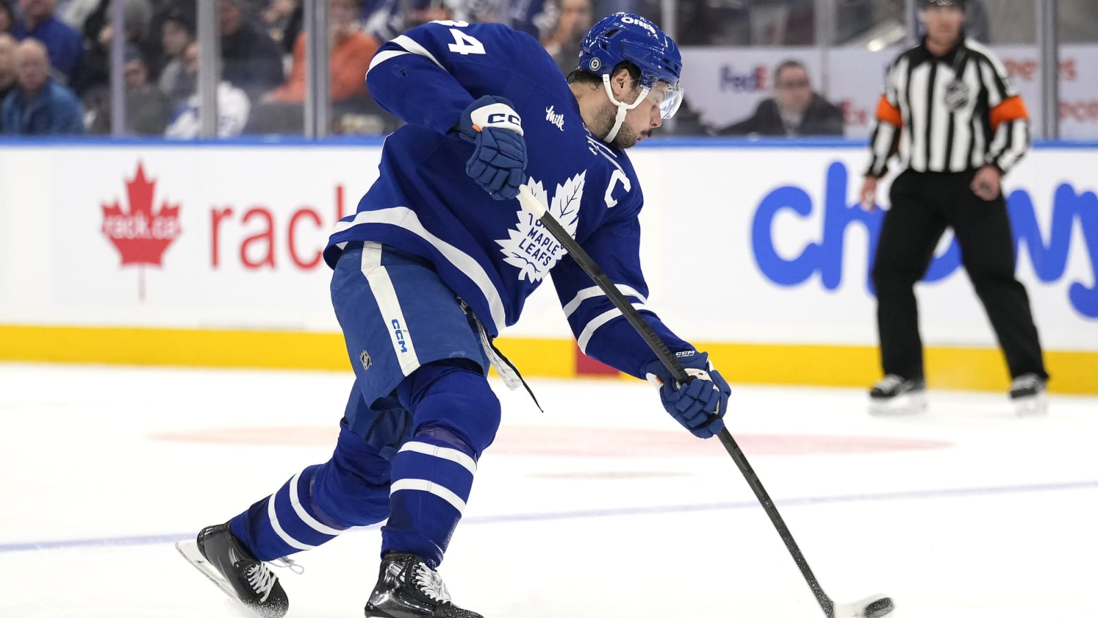 Bad News for Auston Matthews at Practice Ahead of Matchup vs. the Detroit Red Wings