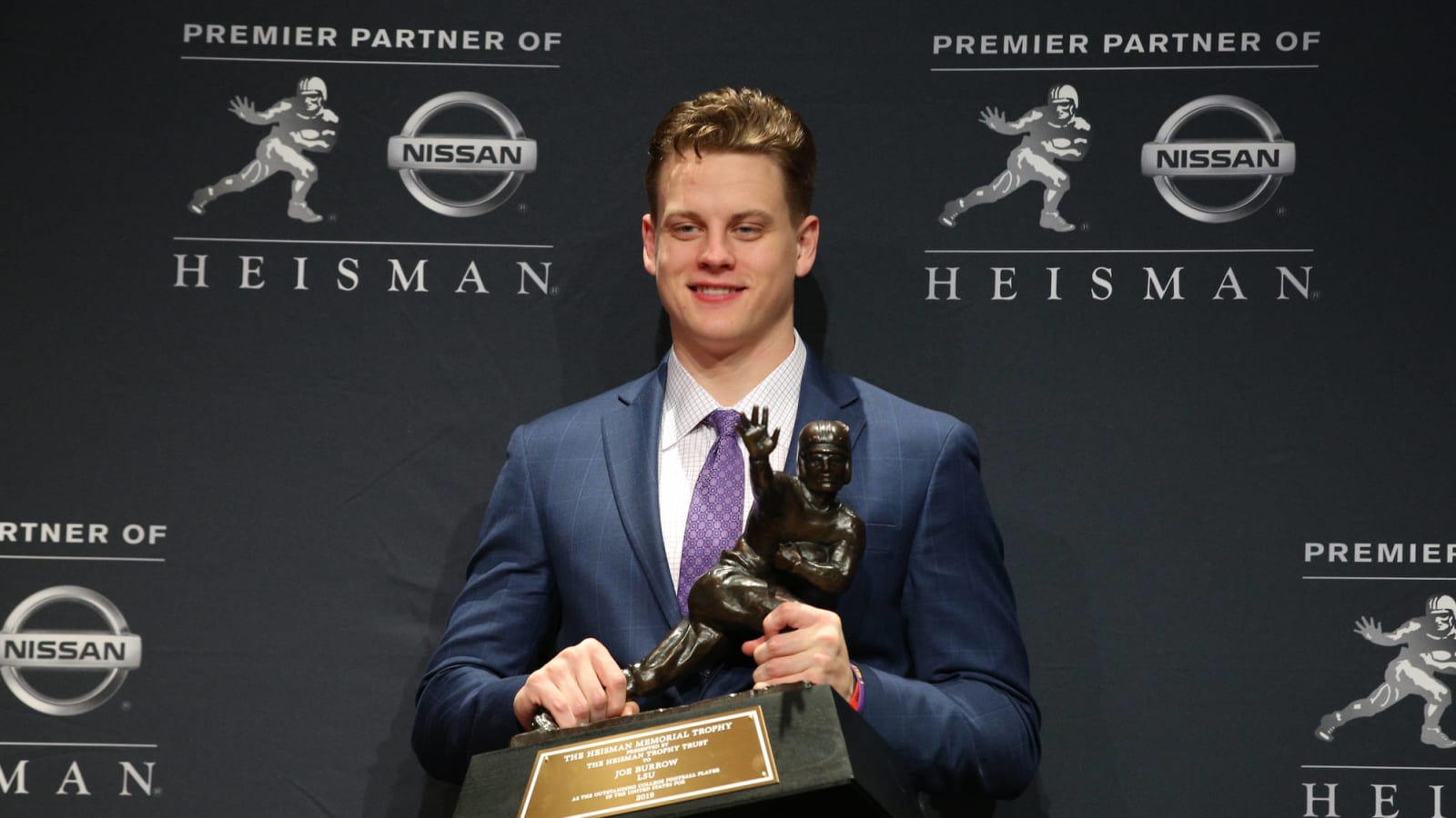 Joe Burrow gives all-time great Heisman Trophy acceptance speech