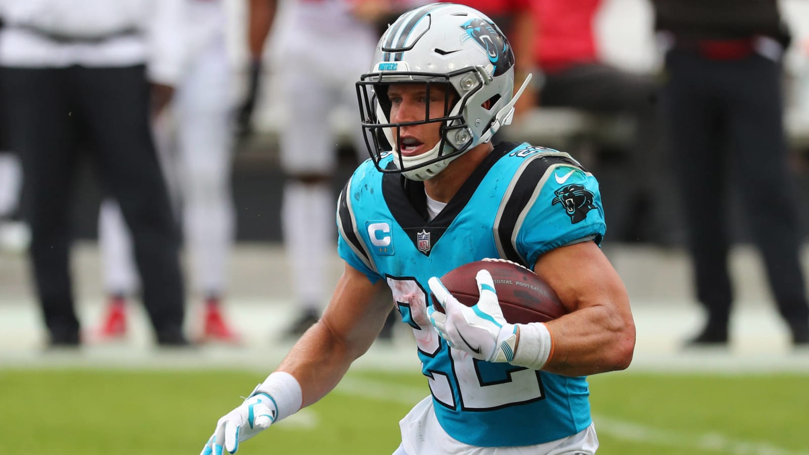 Panthers RB Christian McCaffrey suffers ankle injury vs. Bucs