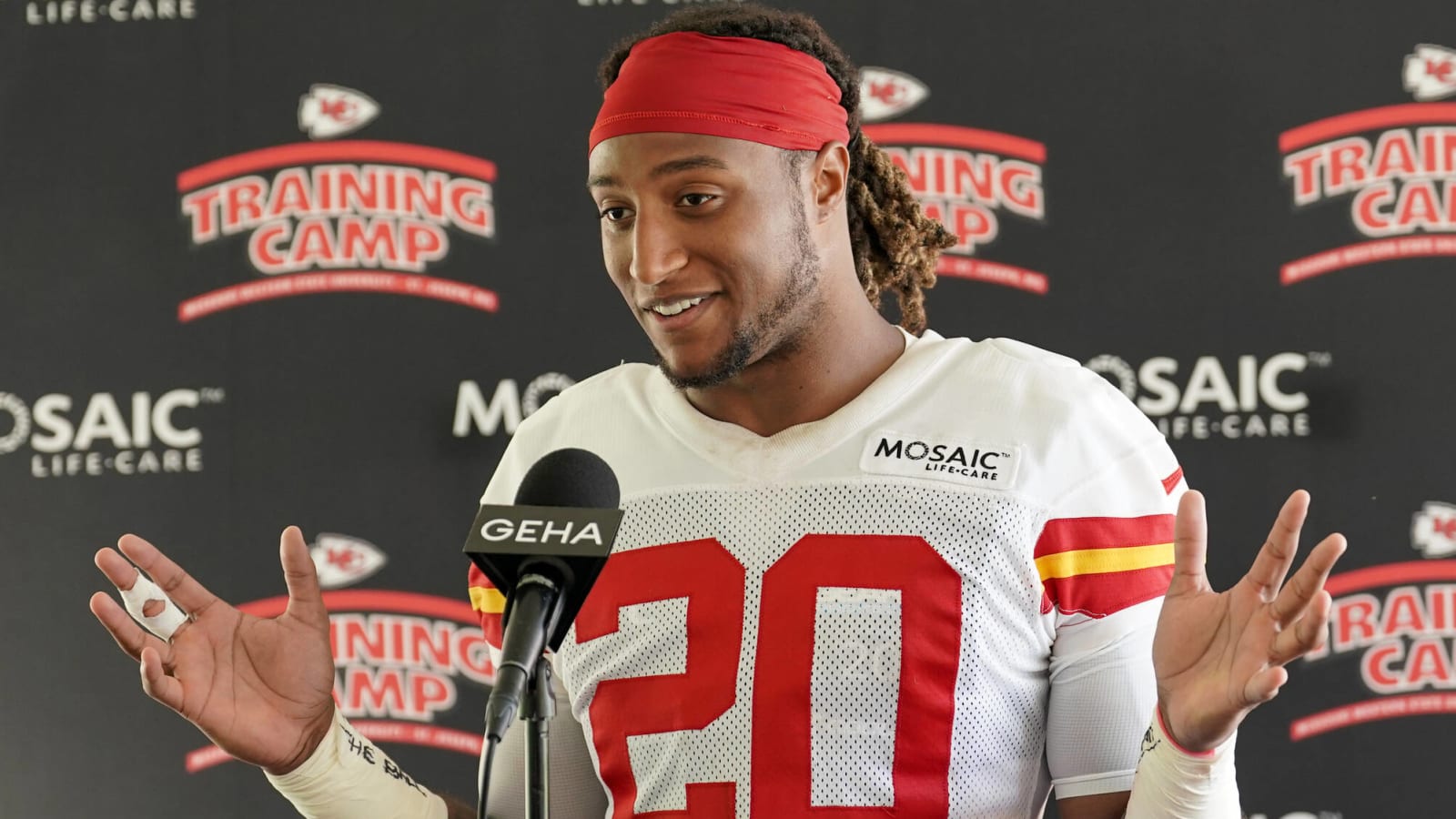 Watch: Chiefs use safety Justin Reid as emergency kicker, drills extra point