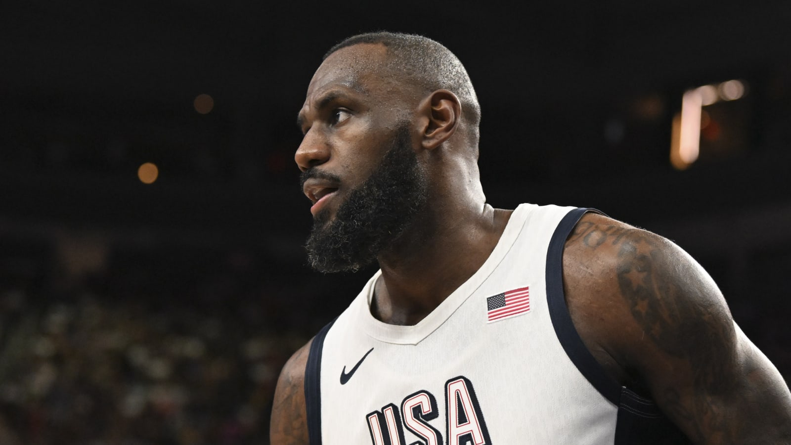 LeBron James shares bold message after Team USA's near-loss