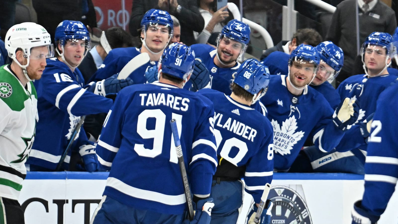 Maple Leafs and Flames Playing Trade Deadline Poker 