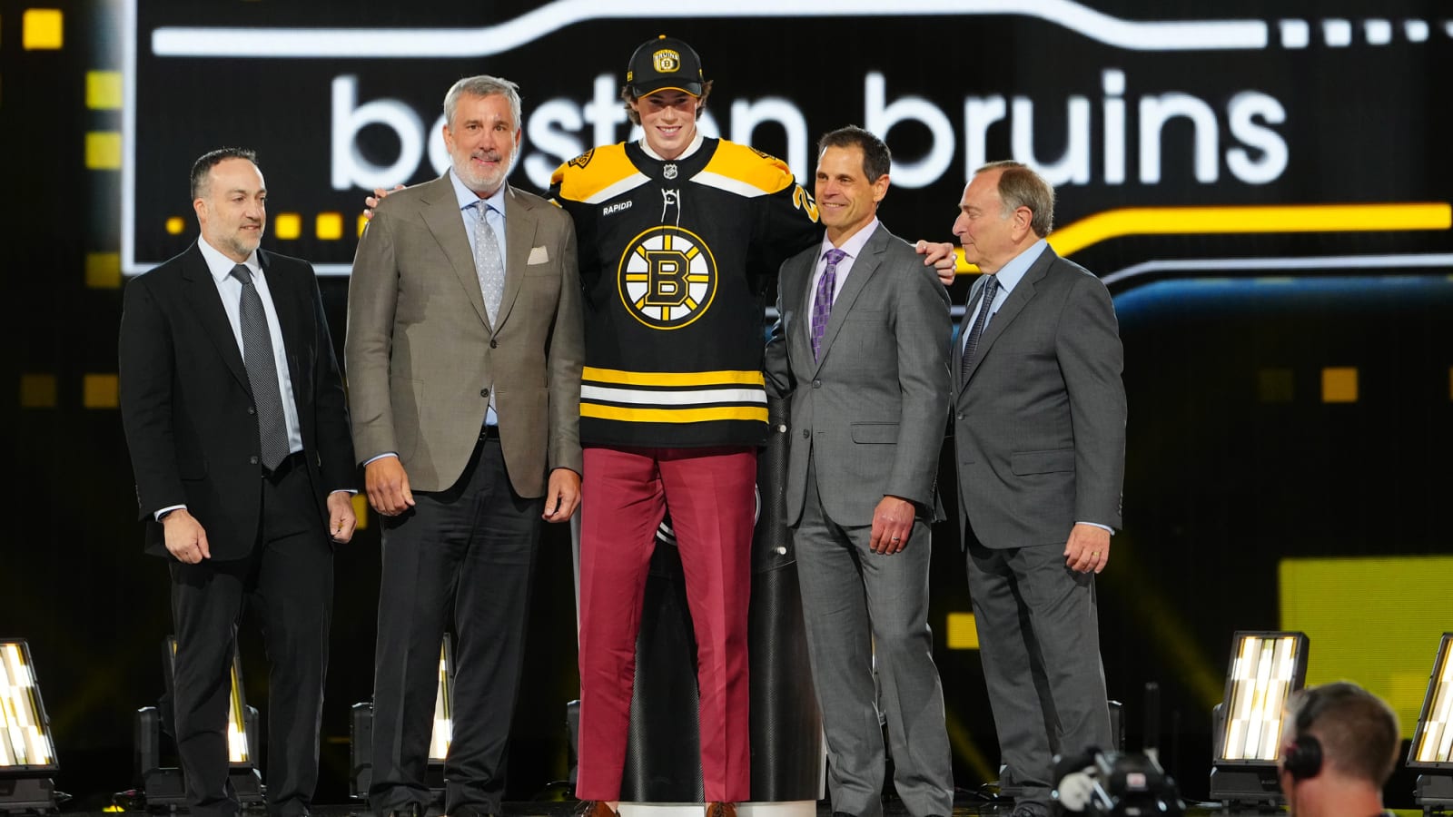  Boston Bruins Embrace Life after Goalie Hug