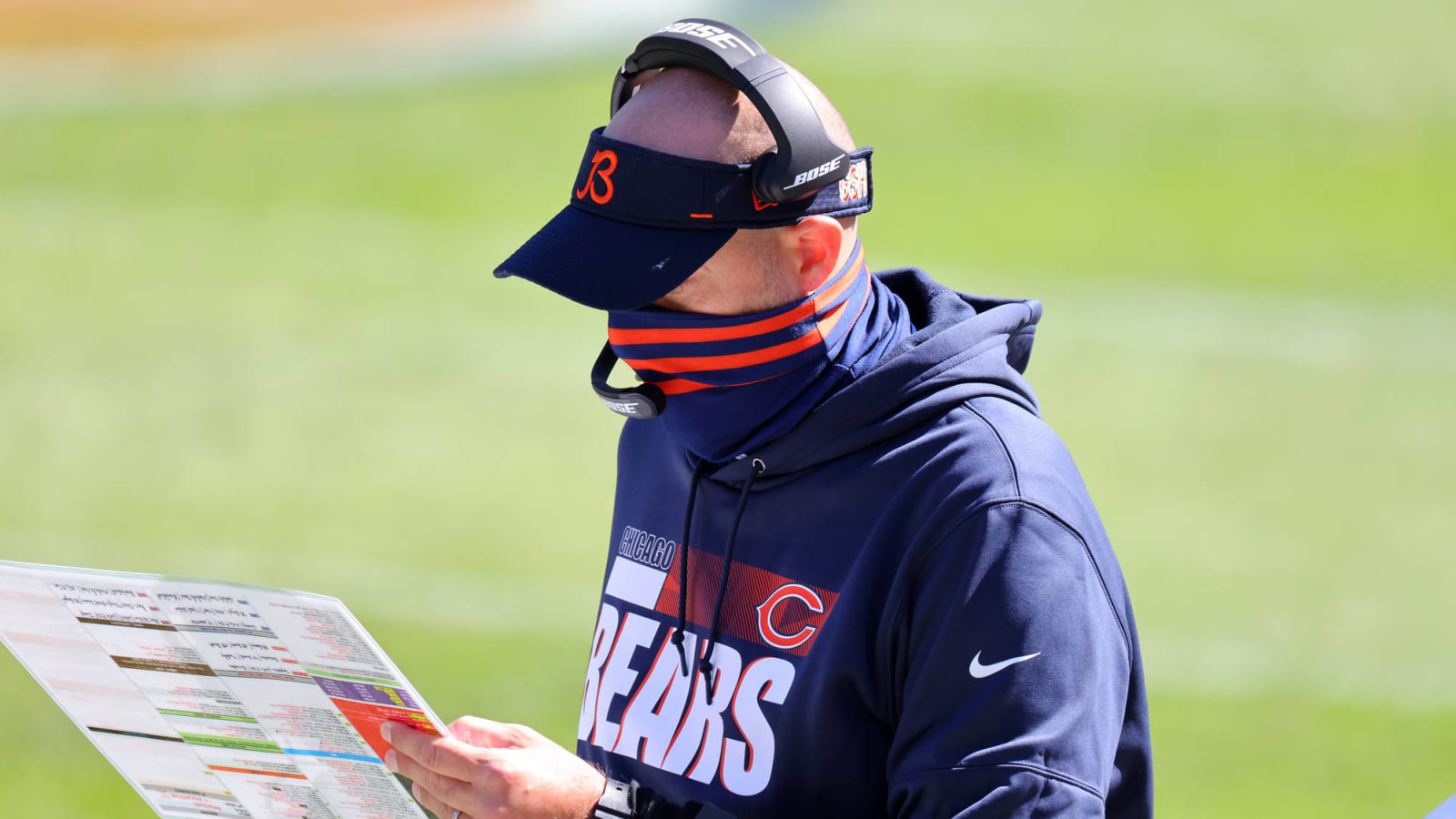 Nagy will resume calling plays for Bears