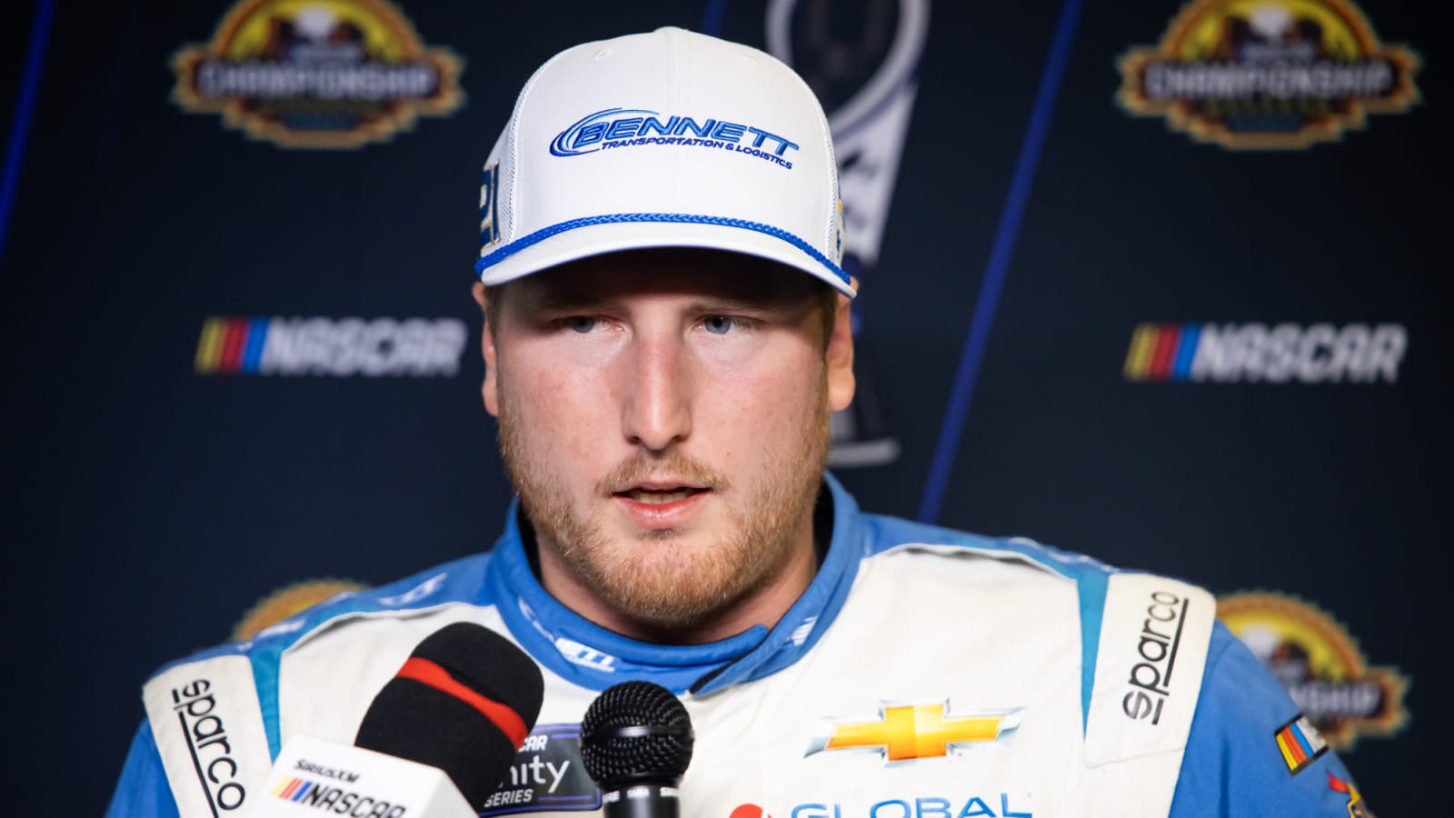 Austin Hill holds on to win Xfinity Series race at Atlanta