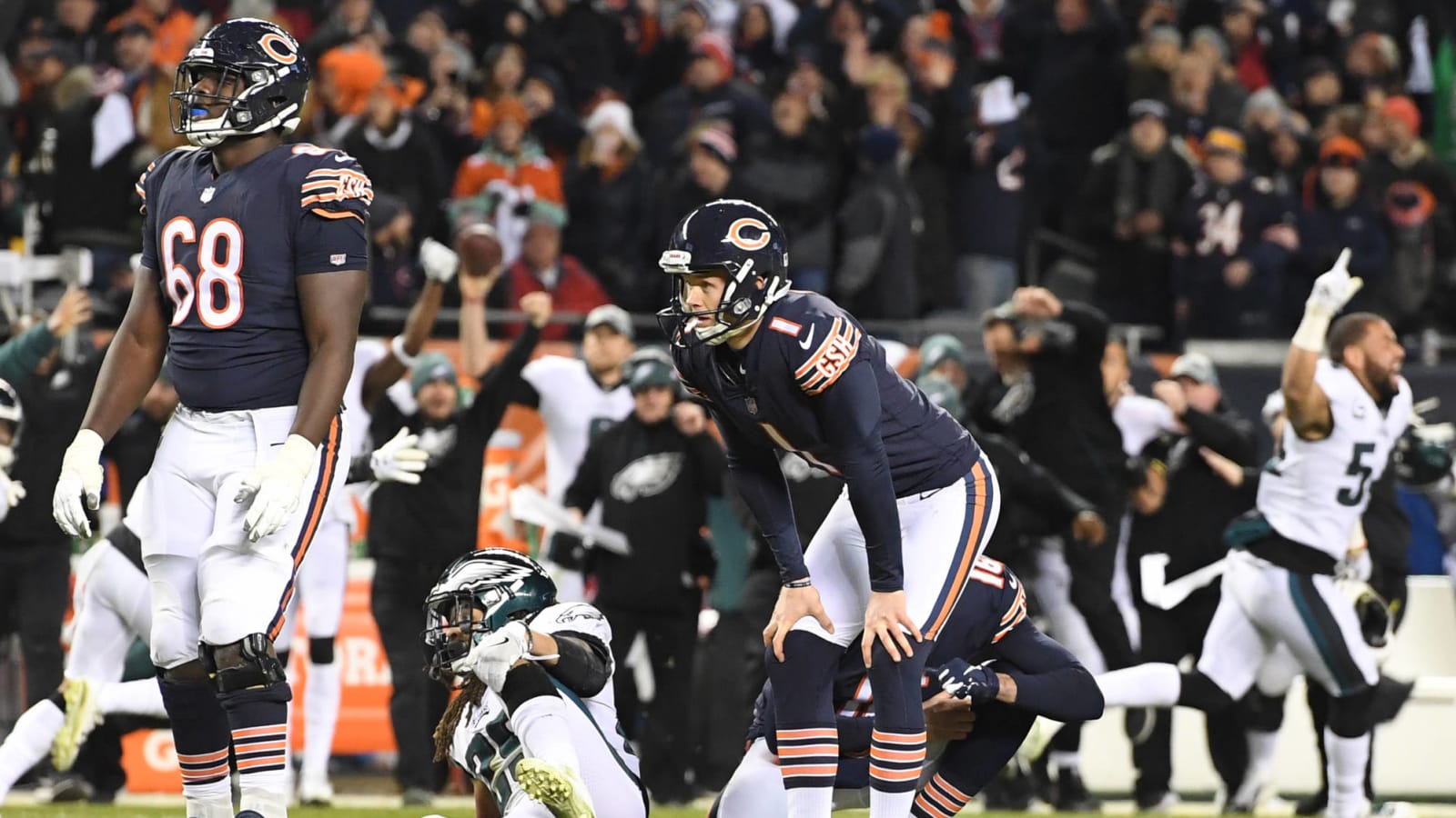 Twitter reacts to Cody Parkey missing game-winning FG on double-doink