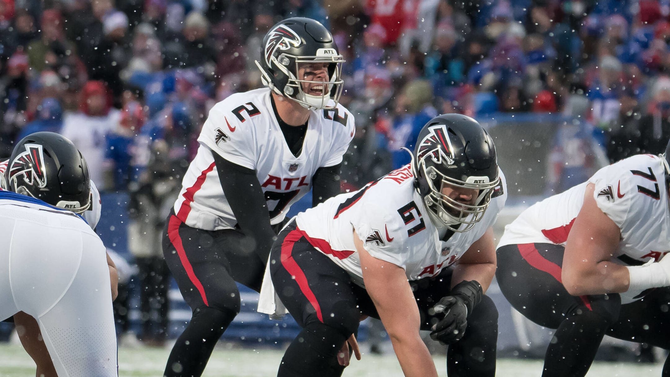 Falcons rookie Matthew Bergeron replaces Matt Hennessy at LG