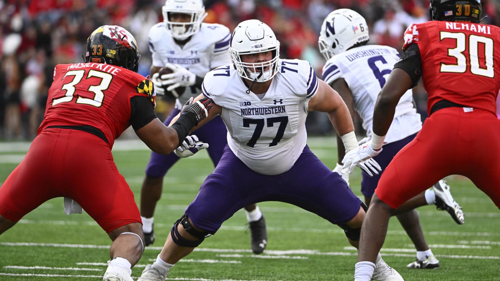 Ideal NFL Draft fits for Northwestern OT Peter Skoronski