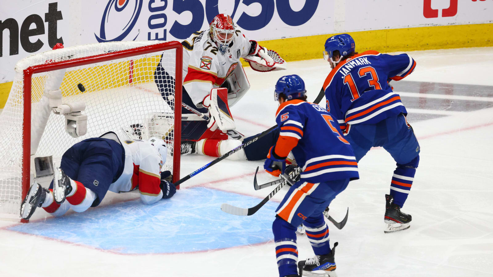 Watch: Game 4 of Stanley Cup Final off to chaotic start